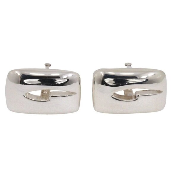 GUCCI G logo cuffs Silver925 mens - Picture 1 of 7